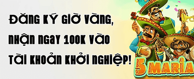 Thưởng Chào Mừng 100% promotion